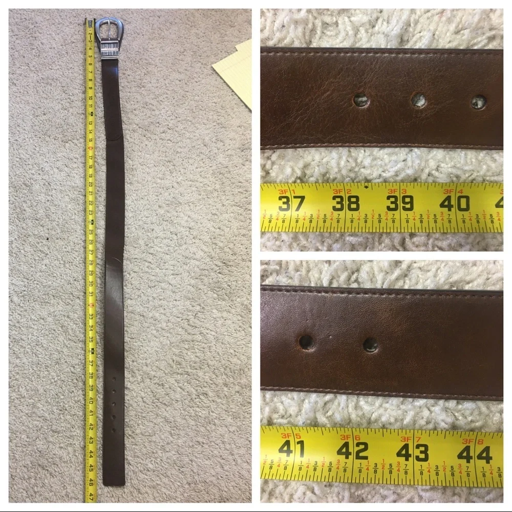 Chico’s brown  leather belt